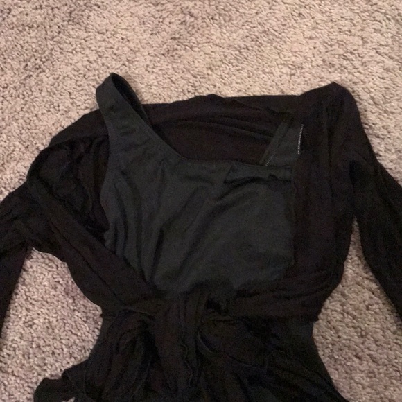 Leotard size small with attached cover up - Picture 2 of 4